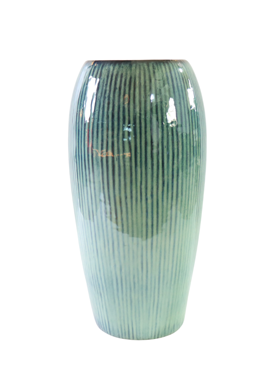 Keramischer Blumentopf Milano – Hellblau