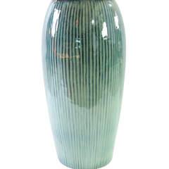 XXL Keramik-Blumentopf MILANO - Hellblau