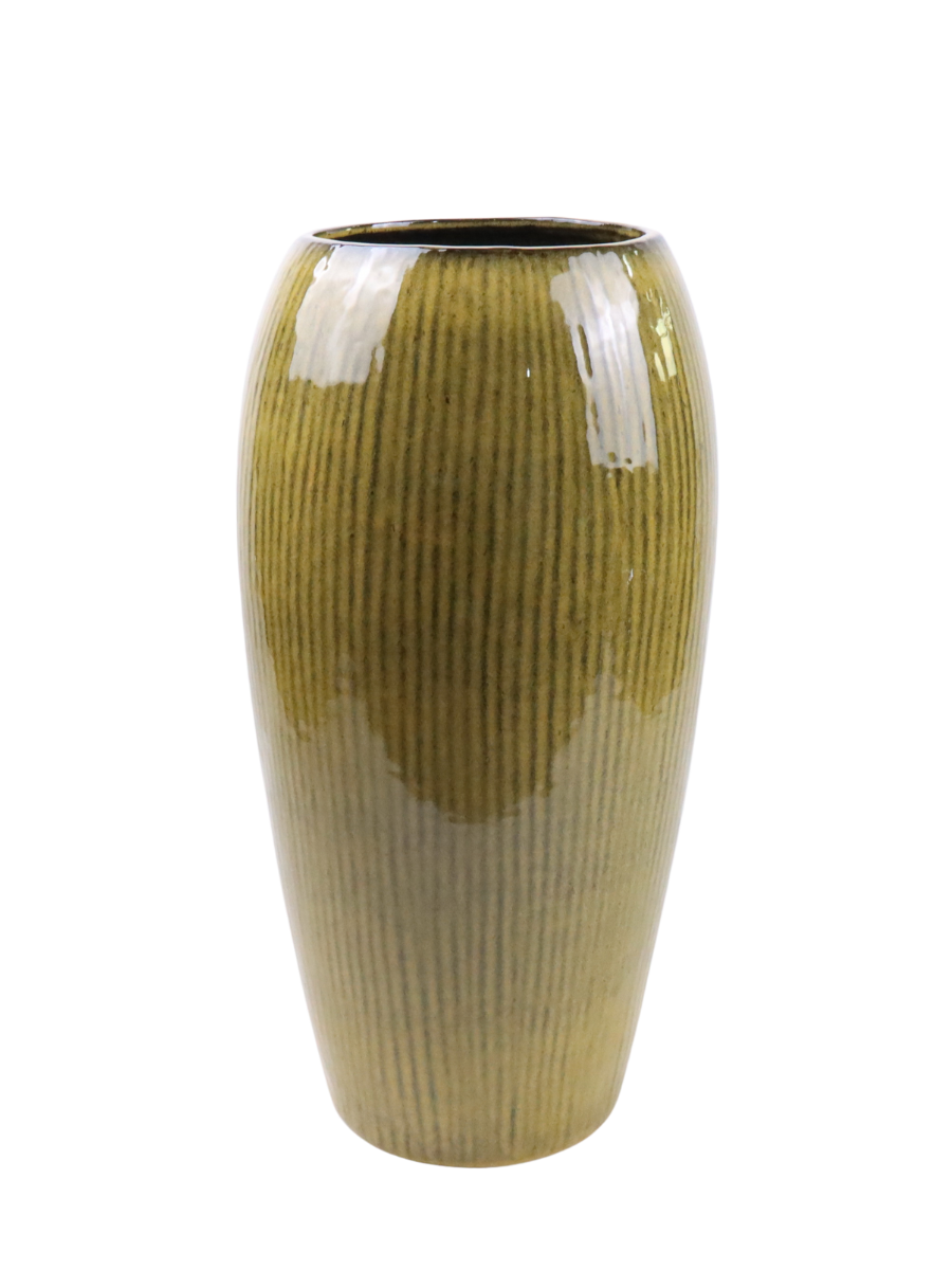Keramischer Blumentopf Milano – Gelb
