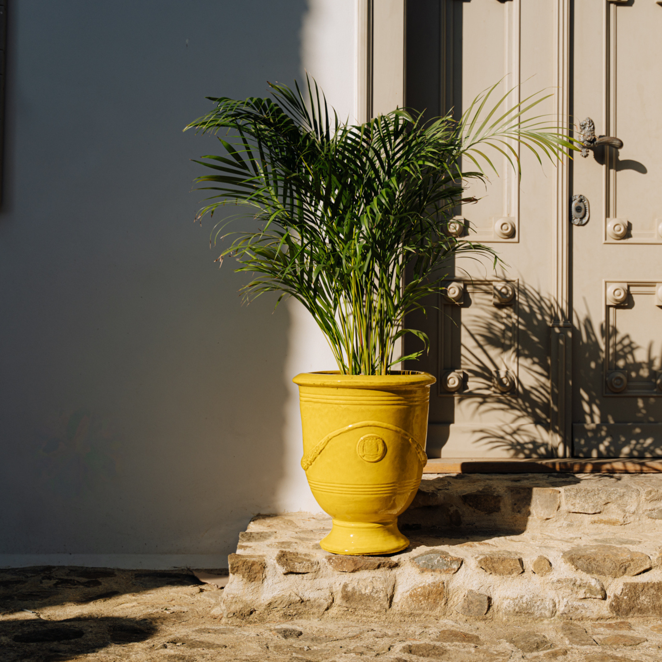 Keramischer Blumentopf Colbert – Gelb
