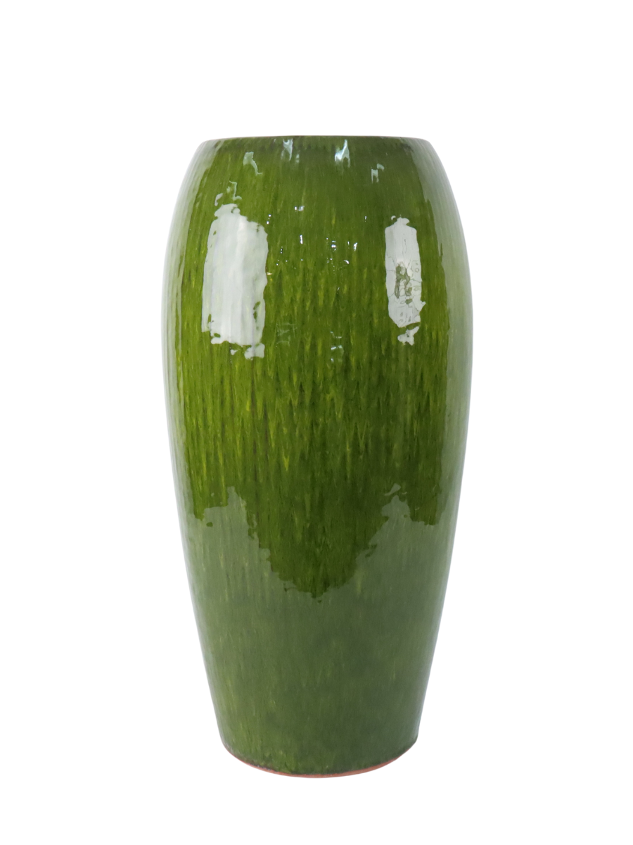 Keramischer Blumentopf Milano – Grün