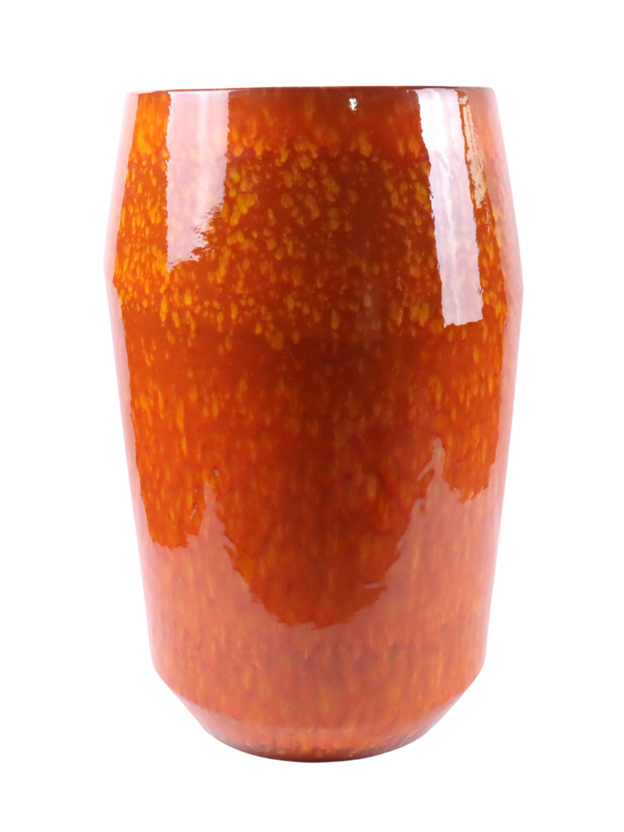 Keramischer Blumentopf Monaco – Orange