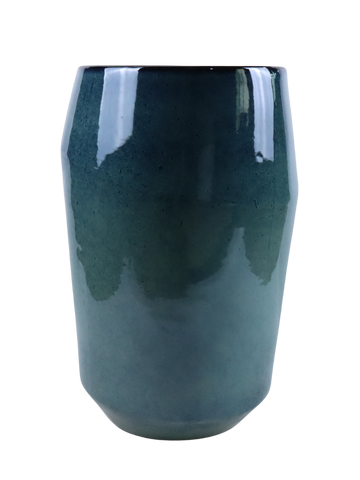 Keramischer Blumentopf Monaco – Hellblau