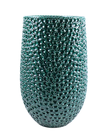 Keramischer Blumentopf Paris – Dunkelgrün