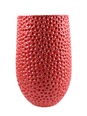 Keramik-Blumentopf Paris – Rot