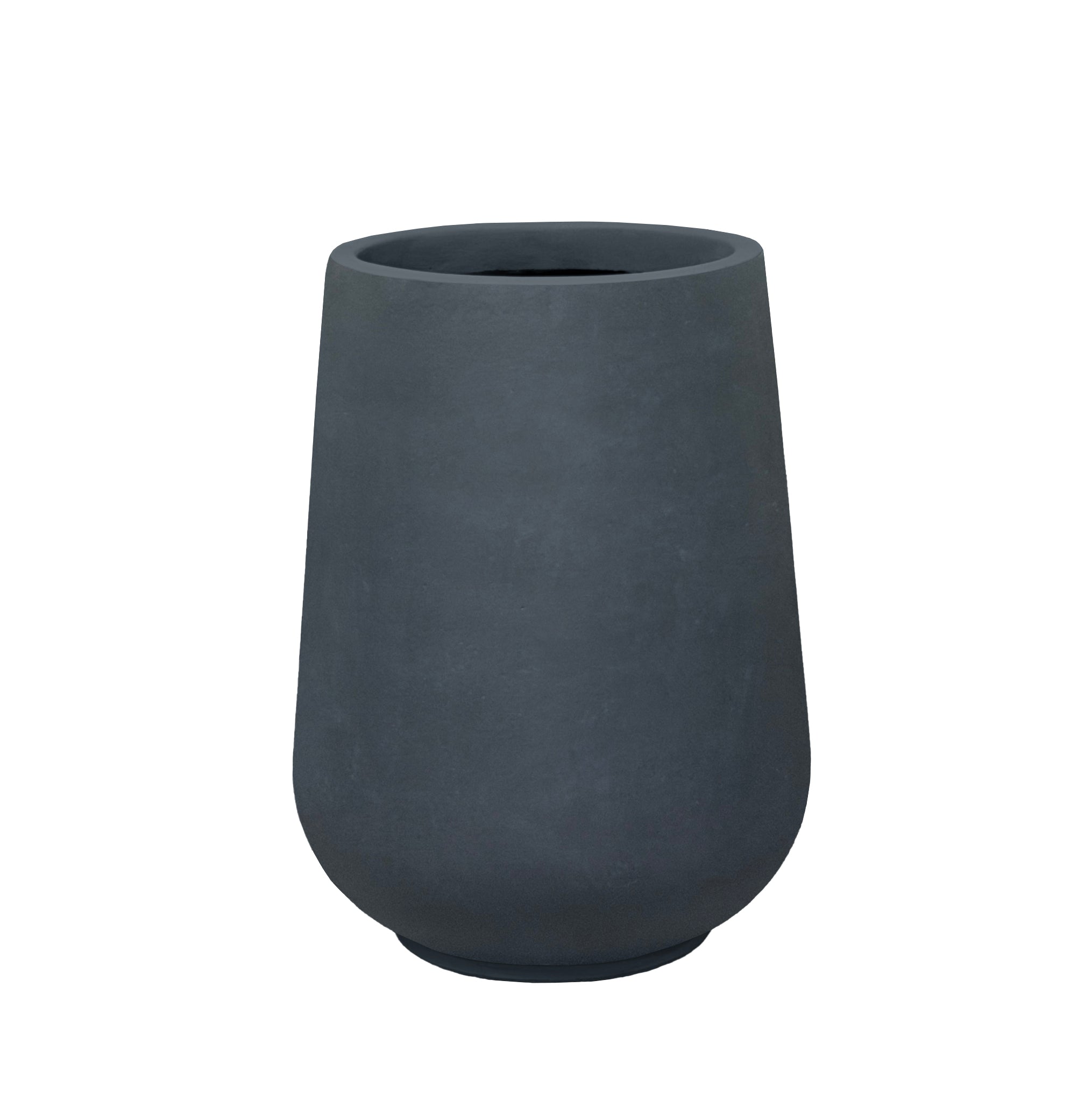 Betonblumentopf MONOLITH – Dunkelgrau