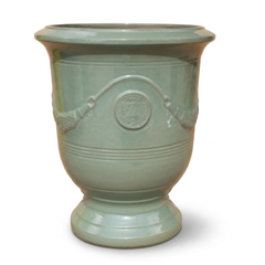 Keramik-Pflanzkübel RICHELIEU - Jade-Perle