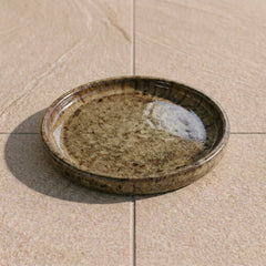 Untersetzer für Pflanzkübel – Sandfarben (Ø 16–40 cm)