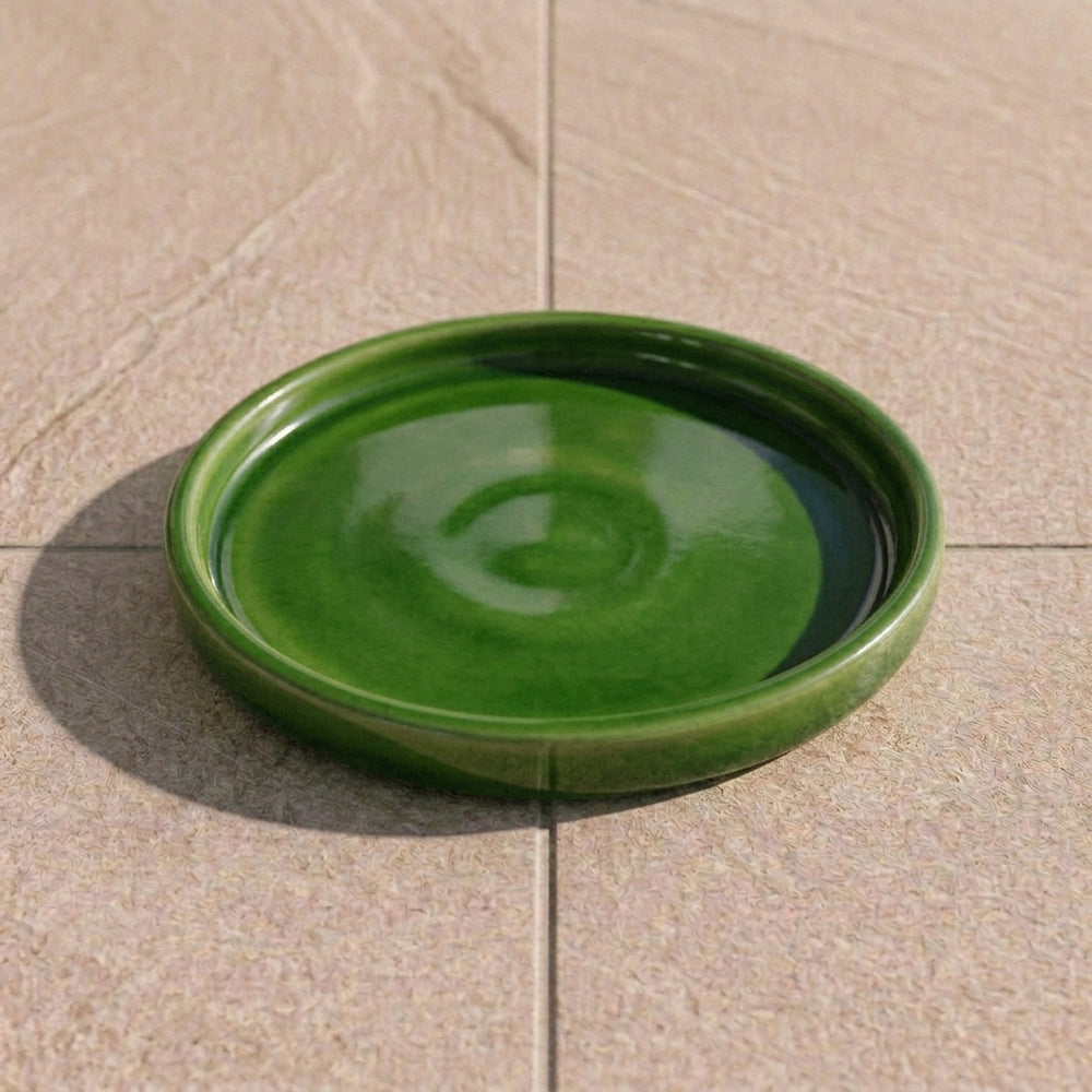 Untersetzer für Pflanzkübel – Apfelgrün (Ø 16–40 cm)