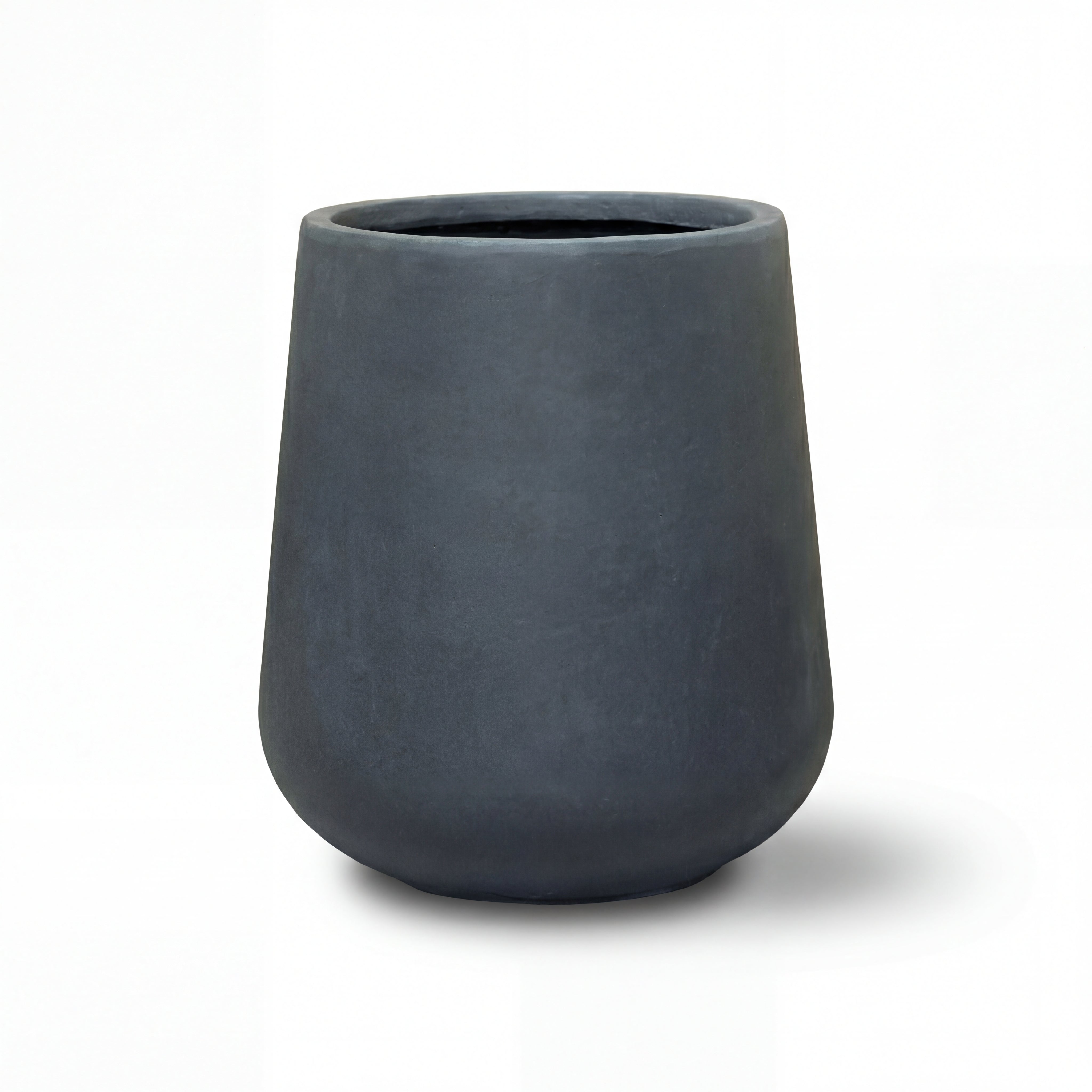 Beton-Pflanzkübel Silex – Dunkelgrau