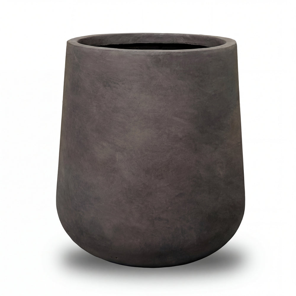 Beton-Pflanzkübel Silex – Braun - L (44 cm x 45 cm)