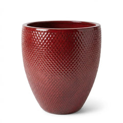 Keramik-Blumentopf Signac - Imperialrot