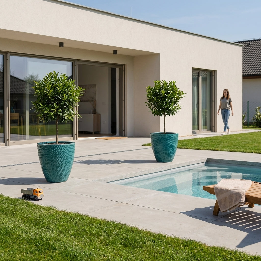 Provencelia CIGALINE Türkis – Premium Keramiktopf, zeitloses Design