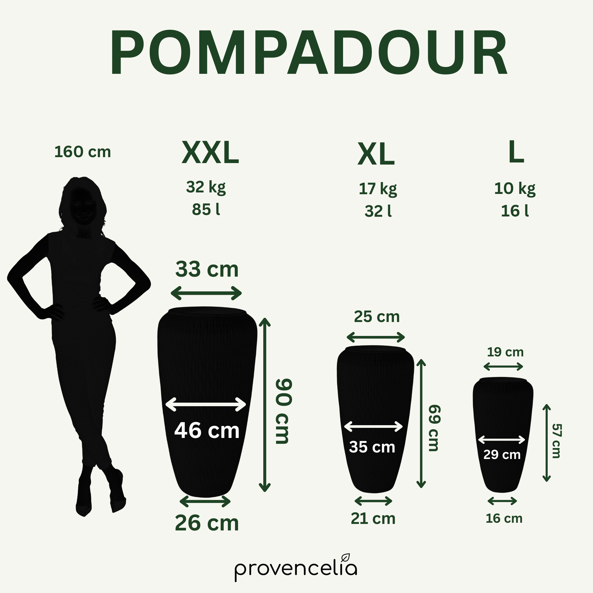 Keramik-Blumentopf Pompadour - Lila