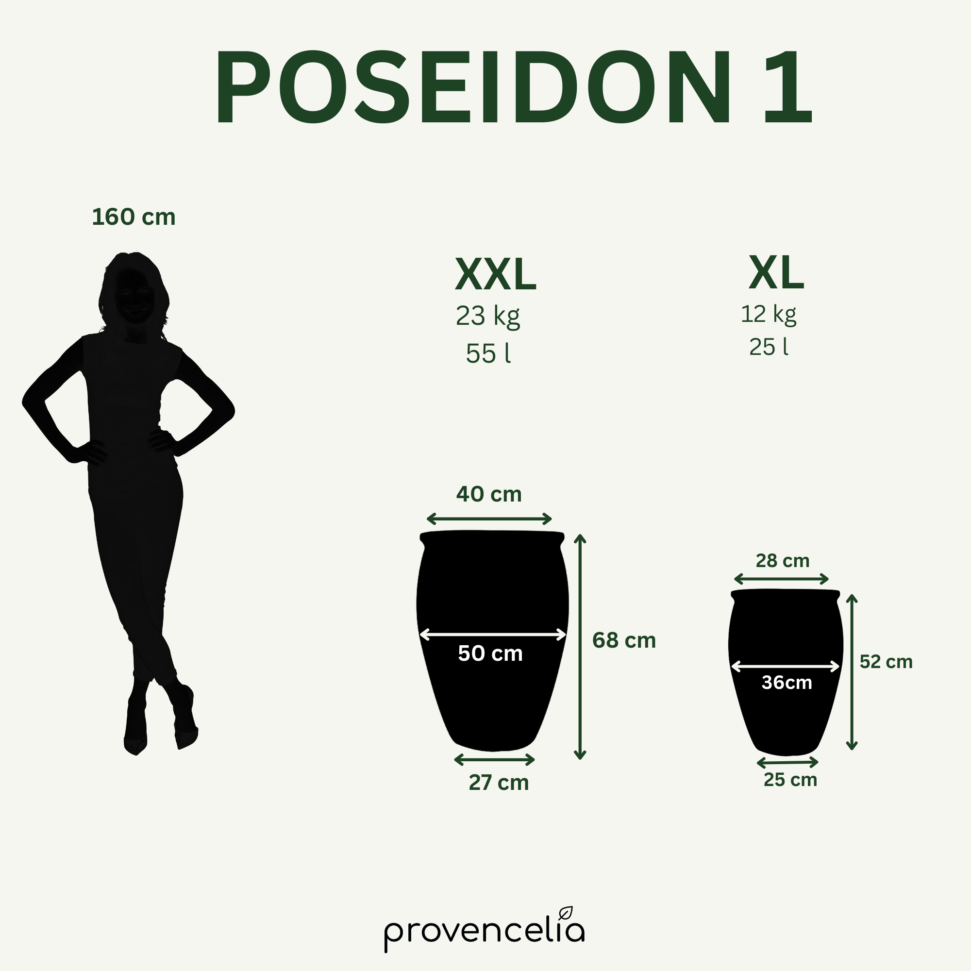 Keramik-Blumentopf Poseidon - Lila