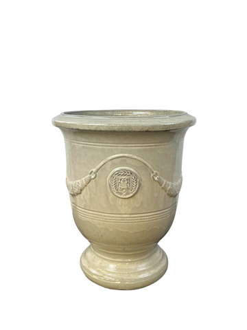 Keramik-Blumentopf RICHELIEU - Creme