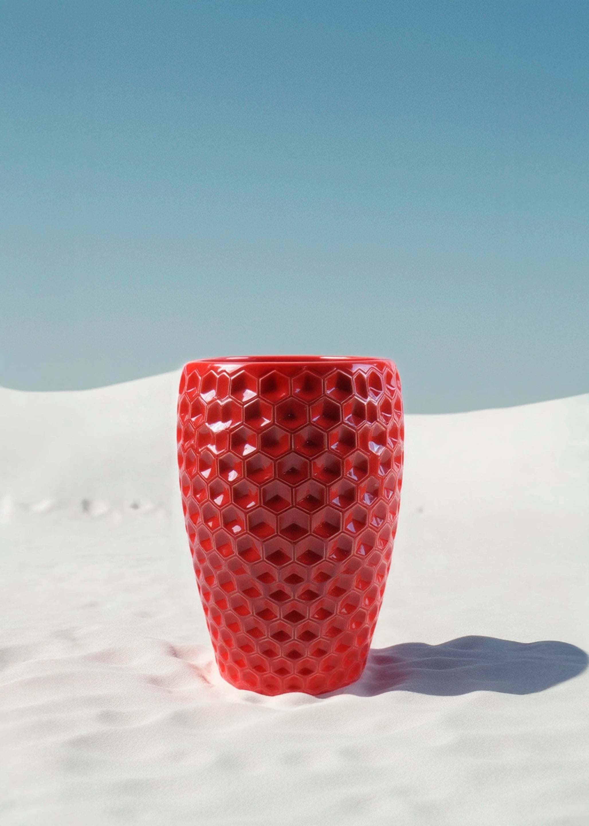 Keramischer Blumentopf Versaille – Rot