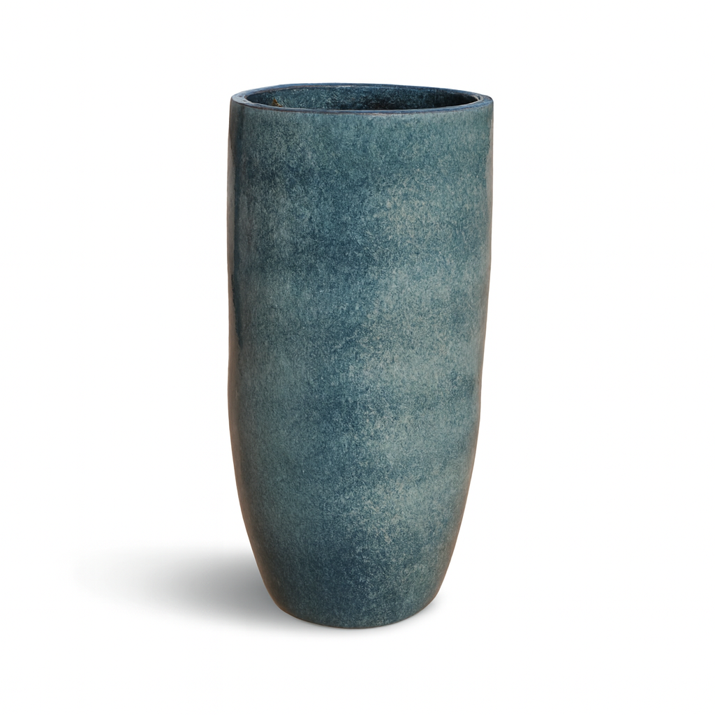 Keramikblumentopf Athena - Hellblau