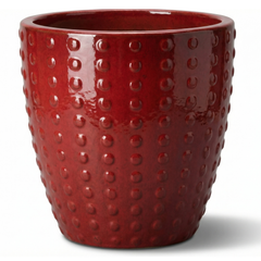 Keramik-Pflanzkübel ATTILA - Imperialrot