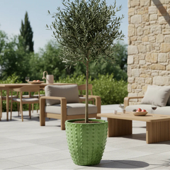 Keramik-Blumentopf ATTILA - Apfelgrün