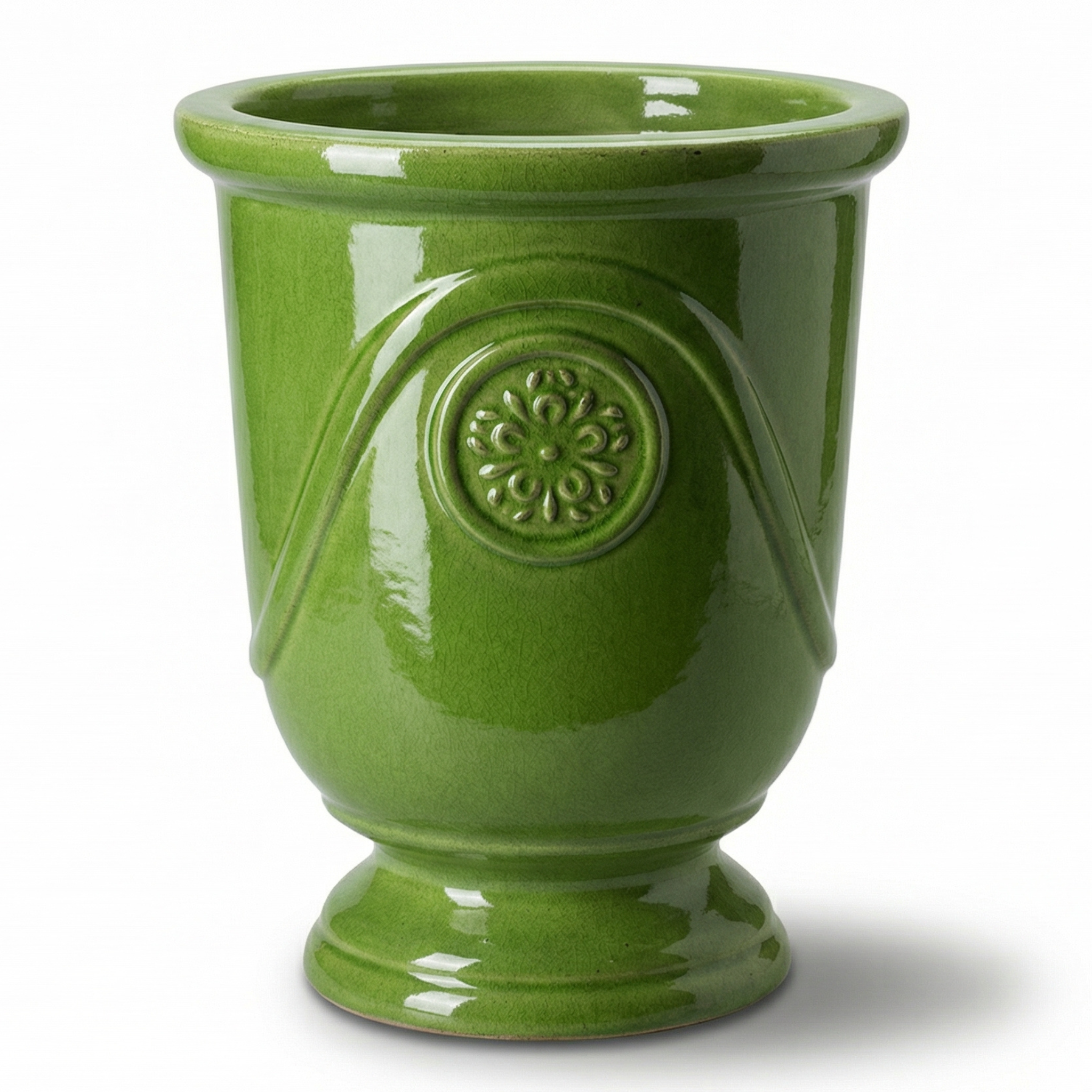 Keramik-Pflanzkübel MOLIÉRE - Apfelgrün