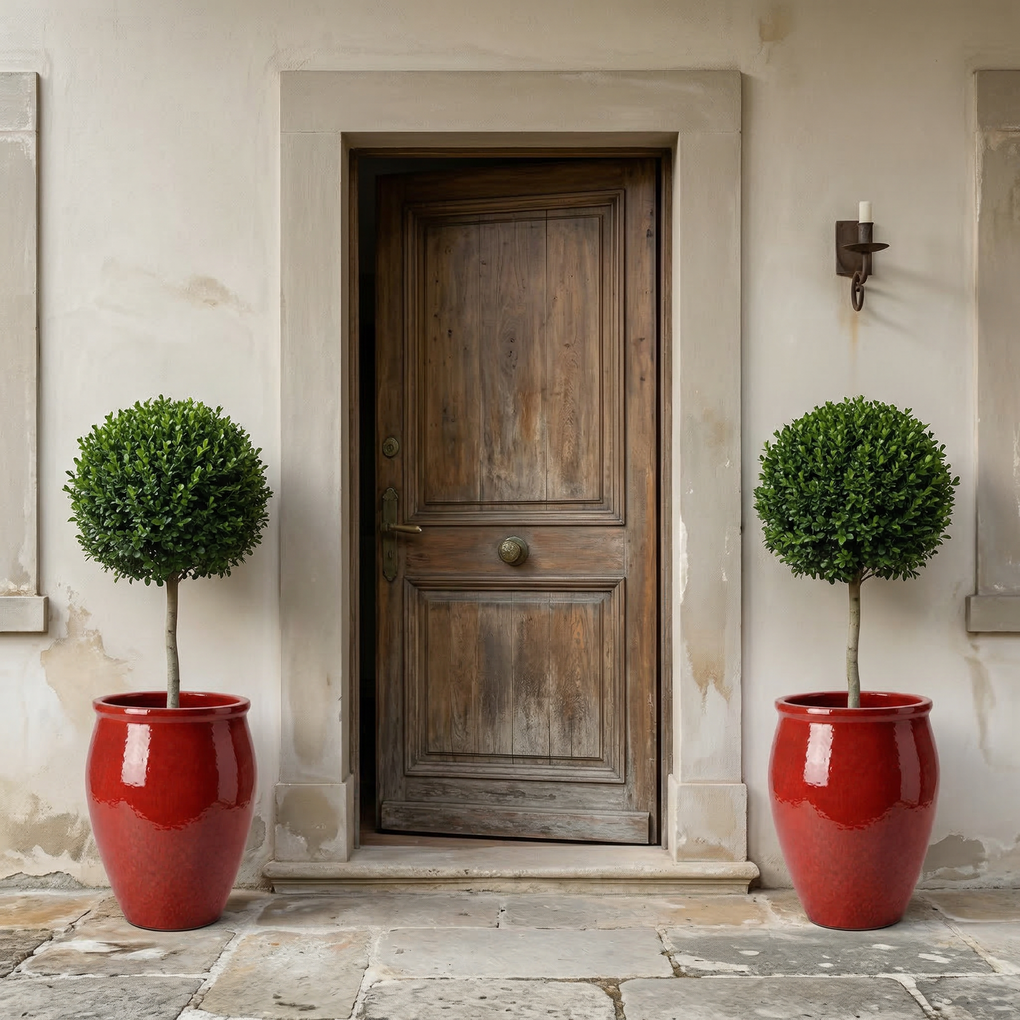 Provencelia BACCHUS Tropenrot – Premium Keramiktopf, zeitloses Design