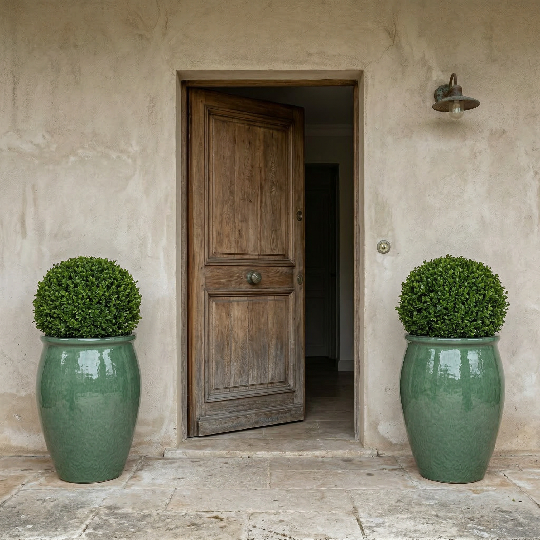 Provencelia BACCHUS Jadegrün – Premium Keramiktopf, zeitloses Design
