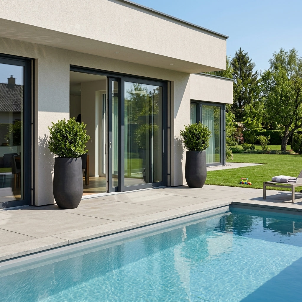 Provencelia ZENITH Hnědý – Premium Keramiktopf, zeitloses Design