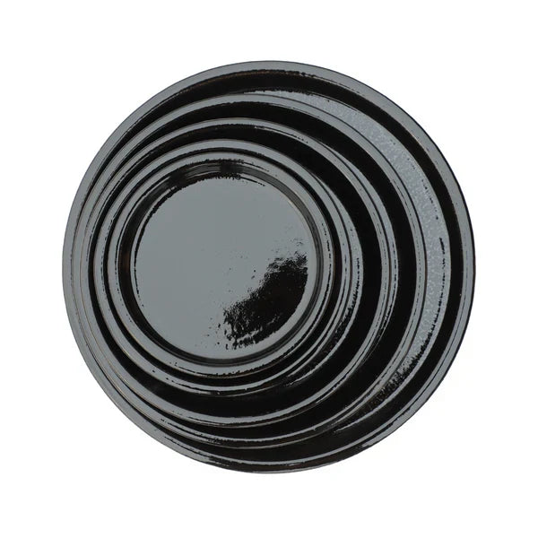 Untersetzer für Pflanzkübel – Schwarz (Ø 27–35 cm)
