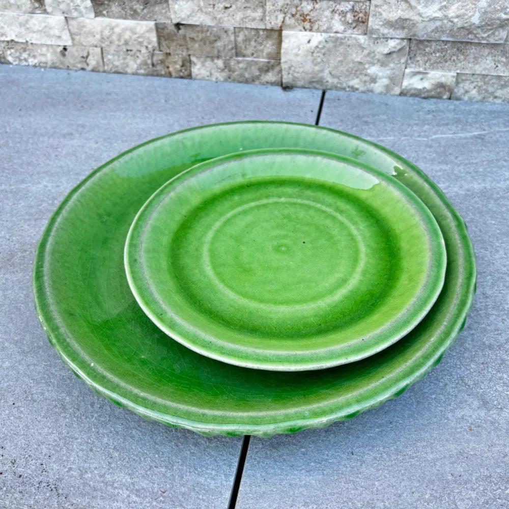 Untersetzer für Blumentopf – Apfelgrün