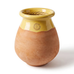 Provenzalischer Biot MADE IN PROVENCE – Terrakotta cérusée mit honigglasiertem Kragen - XL (63 cm)